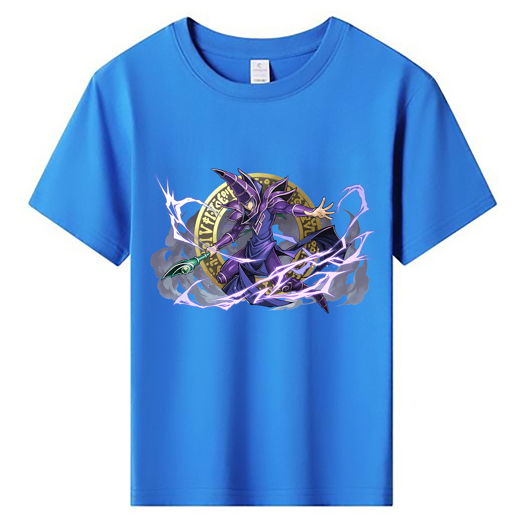 （画像用） 遊☆戯☆王 Yu-Gi-Oh! 綿100％キッズTシャツ（フロントプリント）